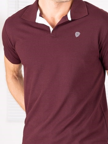 COZI 2121 Super Soft Combed Cotton Regular Fit Polo T-Shirt - Coffee