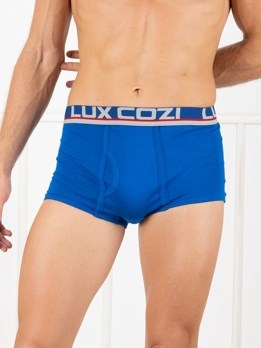 Cozi Xylo Premium Combed Cotton Outer Elastic Mini Trunk - Royal Blue