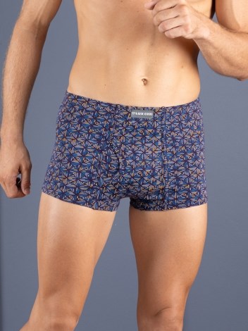 Bigshot Semi Long Inner Elastic Soft Combed Cotton Mini Trunk with Ultra soft Waistband - Printed