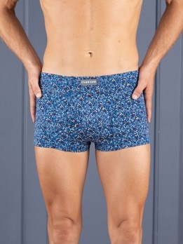 Bigshot Semi Long Inner Elastic Soft Combed Cotton Mini Trunk with Ultra soft Waistband - Printed