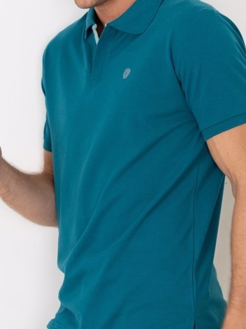 COZI 2121 Super Soft Combed Cotton Regular Fit Polo T-Shirt - Emerald