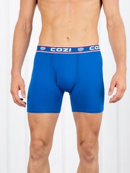 Bigshot Long Soft Combed Cotton Long Trunk with Ultrasoft Waistband - Royal Blue