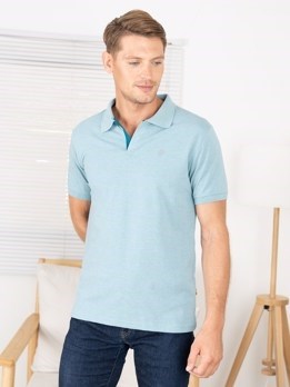 COZI 2121 Super Soft Combed Cotton Regular Fit Polo T-Shirt - Sea Green