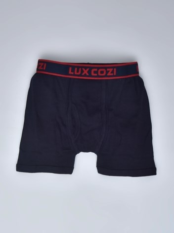 Cozi Boyz Soft Combed Cotton Outer Elastic Interlock Drawer with Ultrasoft Waistband - Assorted (Pack of 2)