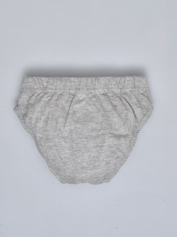 Cozi Boyz Plain Brief Soft Combed Cotton Inner Elastic with Ultra soft Waistband - Assorted (Pack of 2)