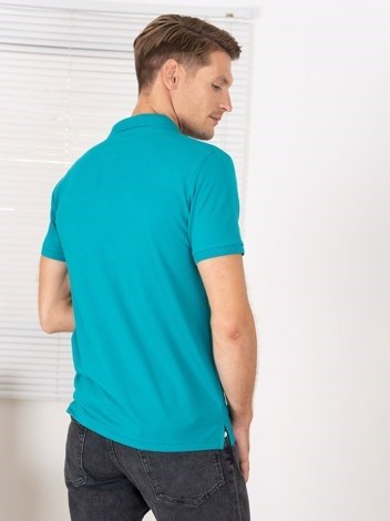 COZI 2121 Super Soft Combed Cotton Regular Fit Polo T-Shirt - Sea Green