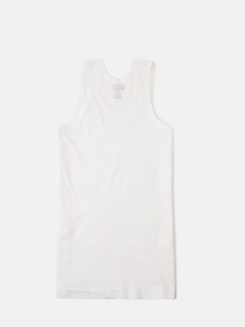 Cozi Boyz Soft Pure 100% Combed Cotton Round Neck Sleeveless Vest - White