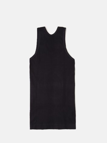 Cozi Boyz Soft Pure 100% Combed Cotton Round Neck Sleeveless Vest - Black