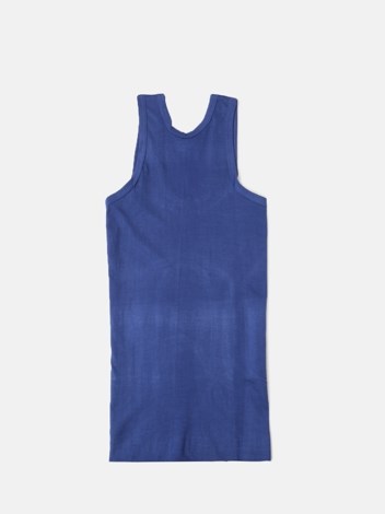 Cozi Boyz Soft Pure 100% Combed Cotton Round Neck Sleeveless Vest - Blue