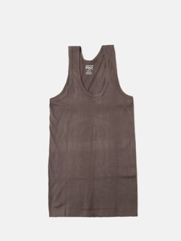 Cozi Boyz Soft Pure 100% Combed Cotton Round Neck Sleeveless Vest - Dark Grey