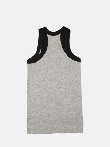 Cozi Boyz Sports Soft Pure 100% Combed Cotton Round Neck Sleeveless Vest - Grey