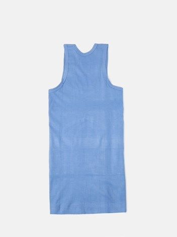 Cozi Boyz Soft Pure 100% Combed Cotton Round Neck Sleeveless Vest - Light Blue