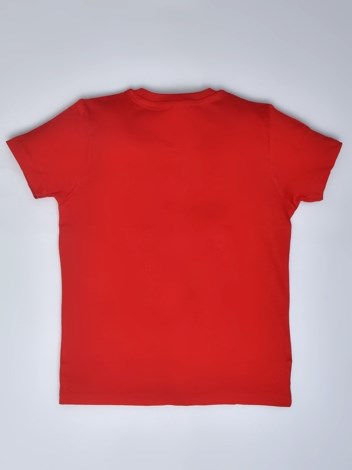 101 Premium Combed Cotton Half Sleeve T-shirt - Red