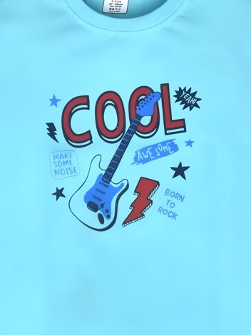 101 Premium Combed Cotton Half Sleeve T-shirt - Sky Blue