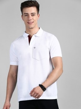 COZI 2122 Super Soft Combed Cotton Regular Fit Polo T-Shirt with Pocket - Maroon