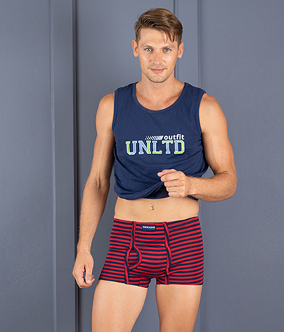 Bigshot Semi Long Stripe